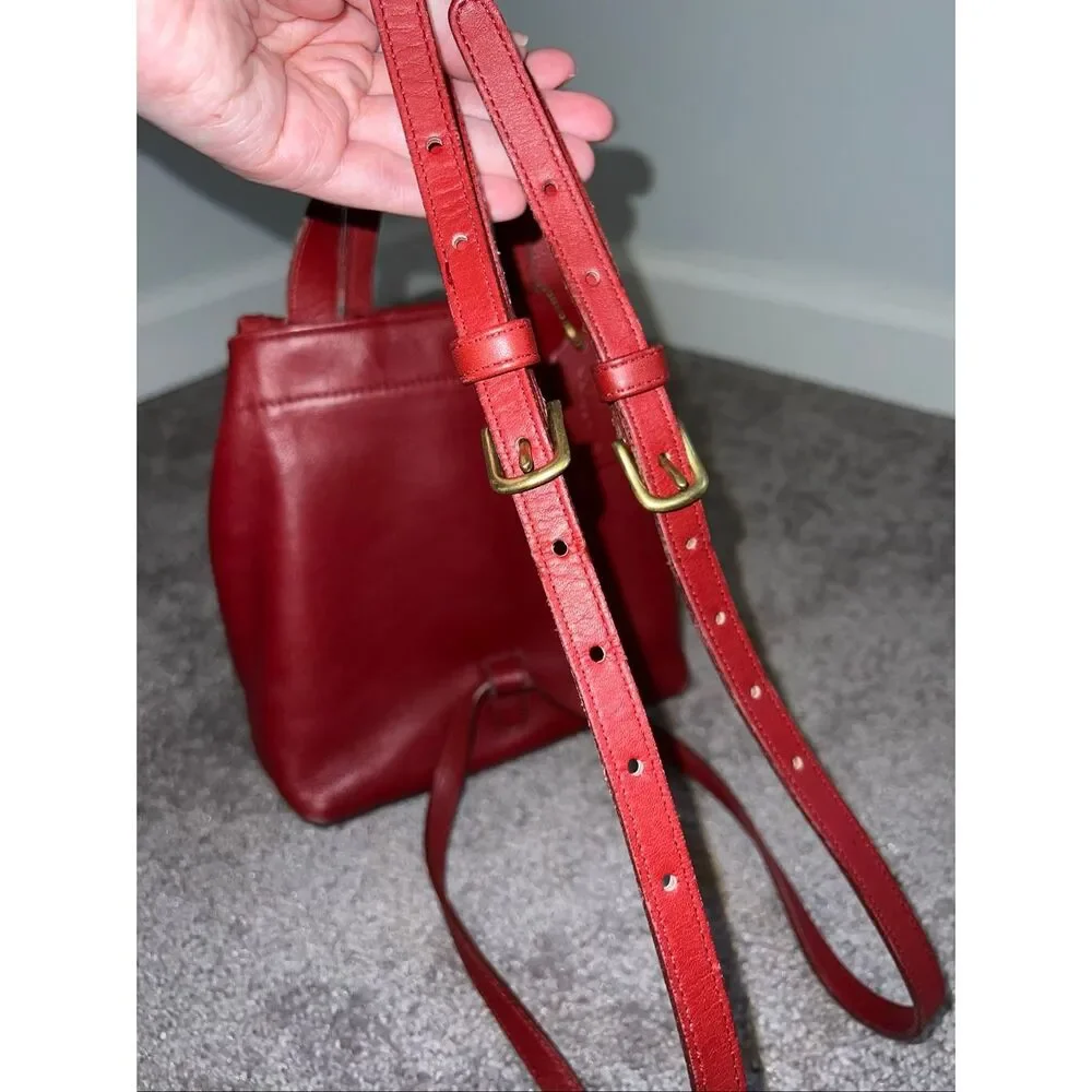 COACH RED Vintage Bantam Soho Daypack 4152 Mini Backpack - Picture 11 of 12